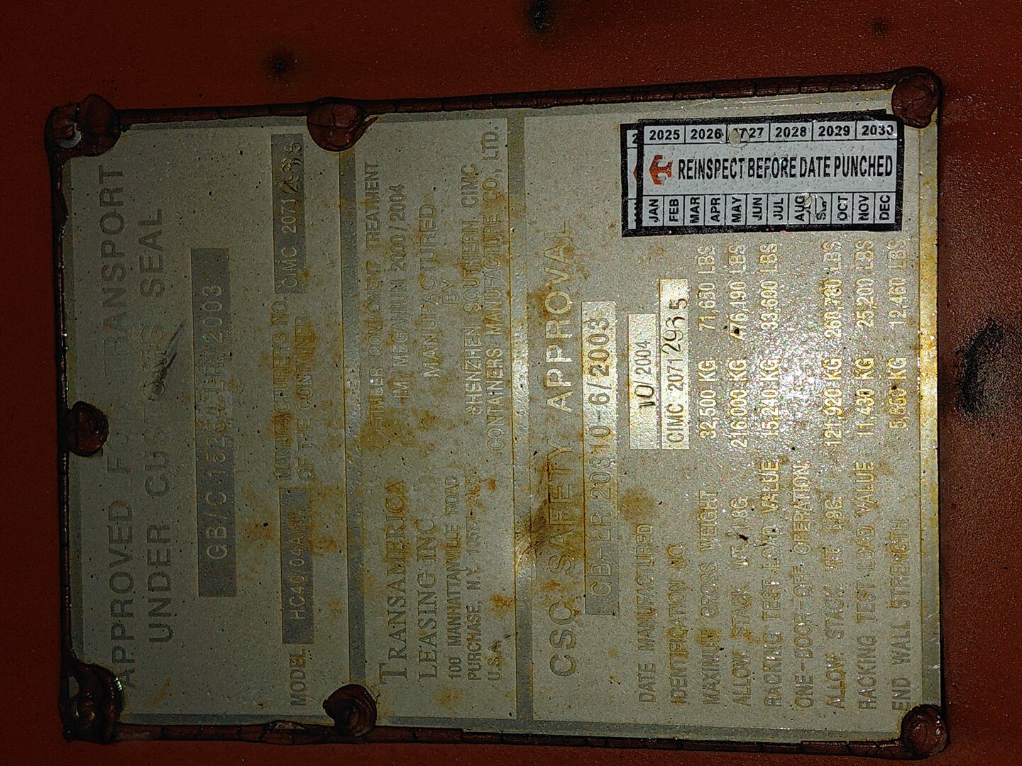 Морской контейнер TRLU8135910