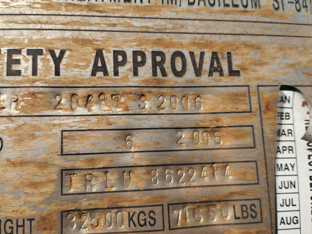 Морской контейнер TRLU8622414