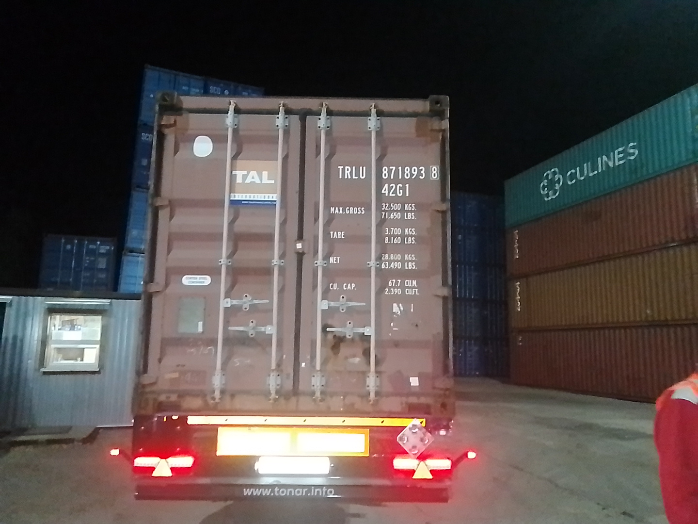 Морской контейнер TRLU8718938