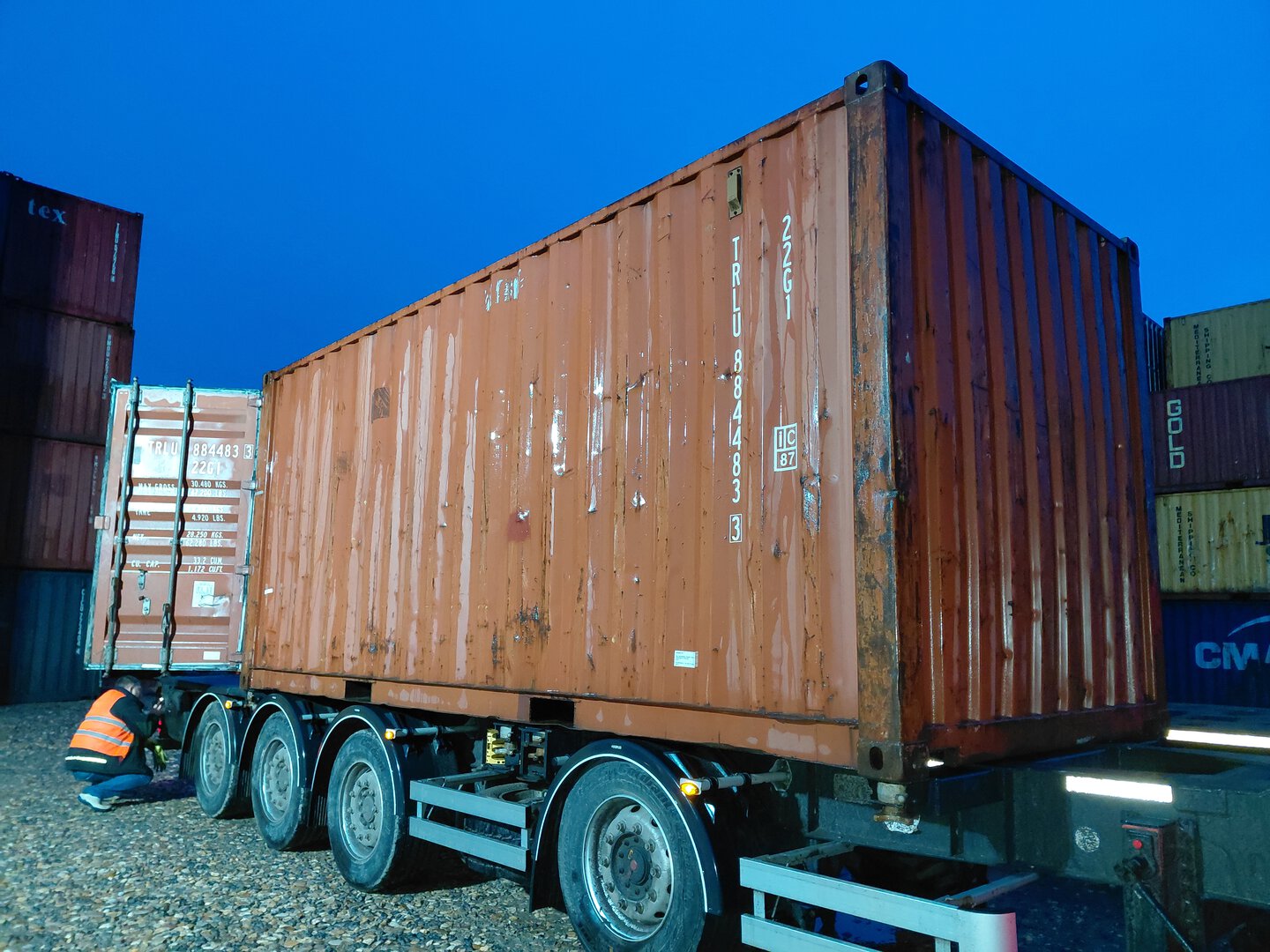Морской контейнер TRLU8844833