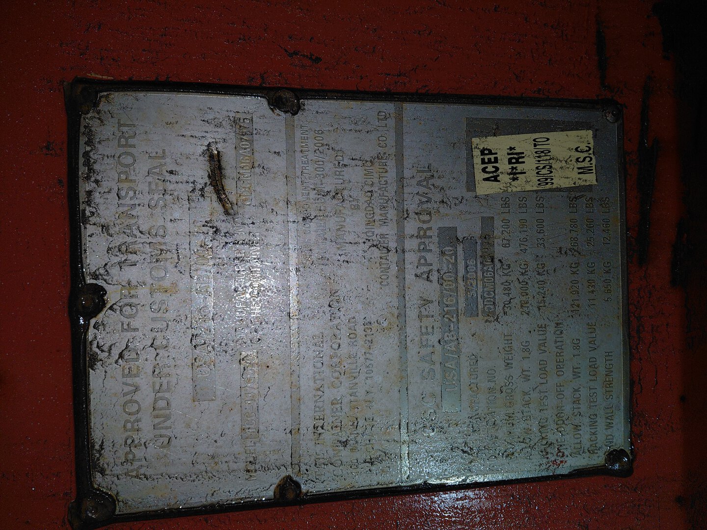 Морской контейнер TRLU8844833