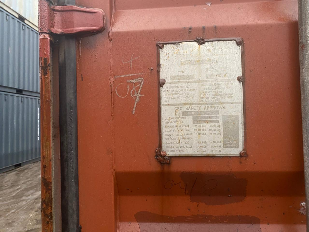 Морской контейнер TRLU9286320