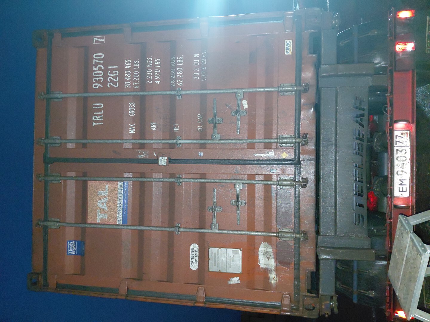 Морской контейнер TRLU9305707