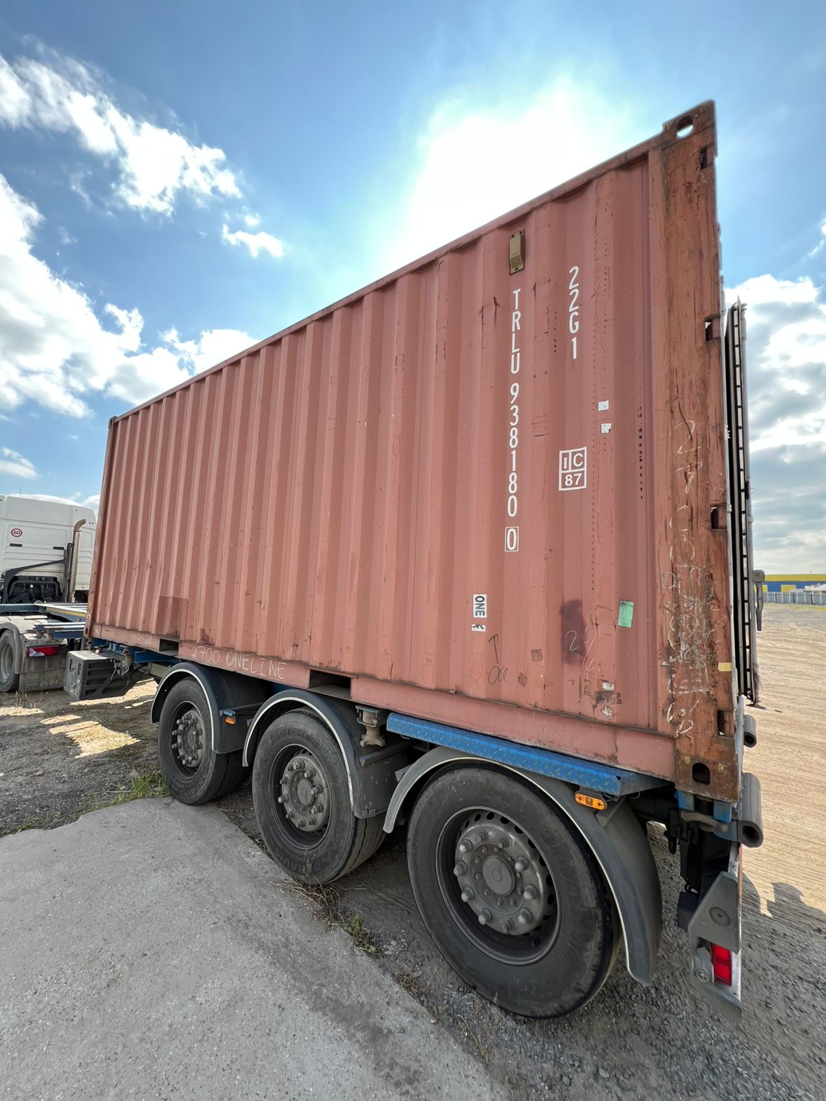 Морской контейнер TRLU9381800