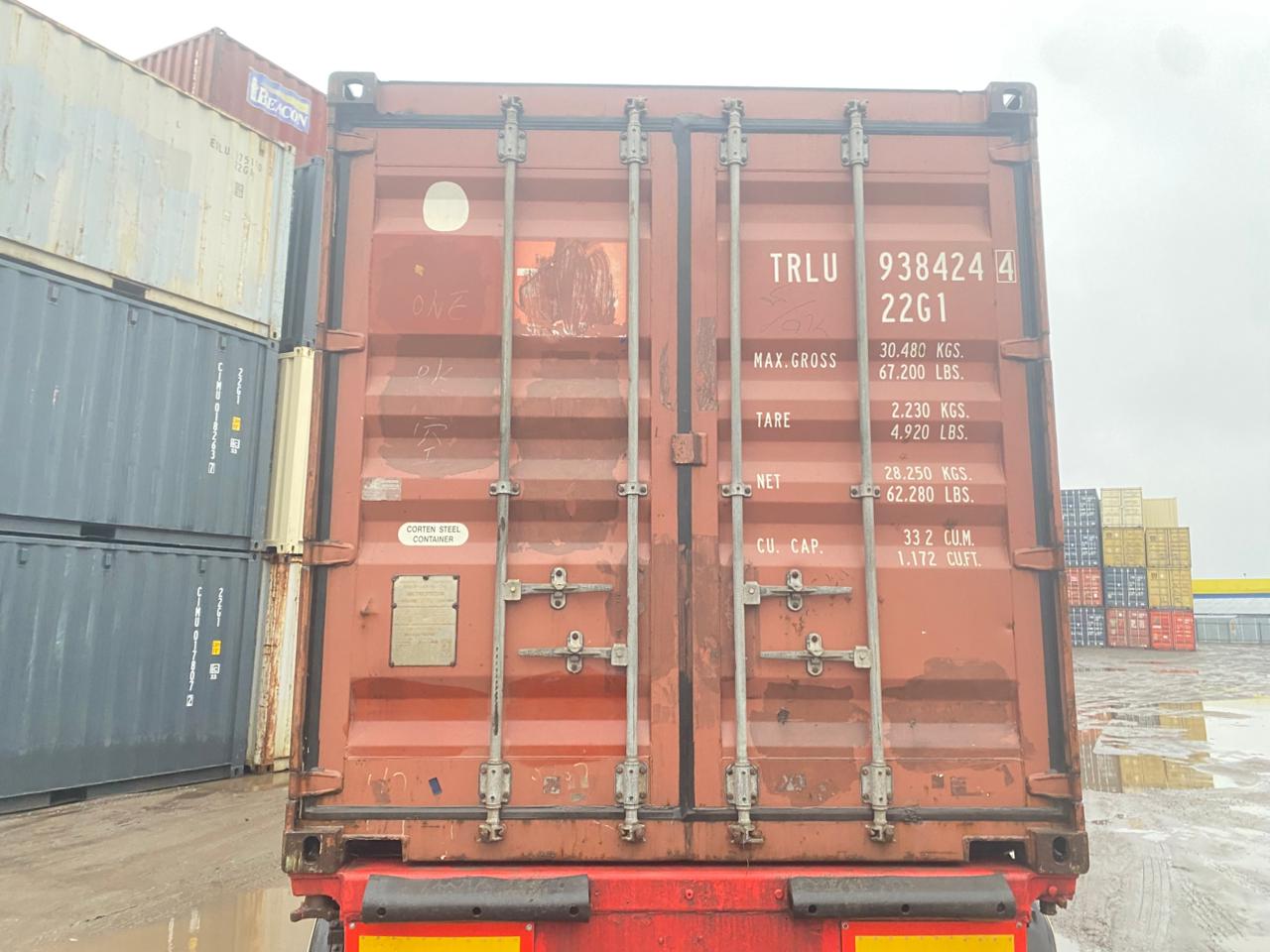 Морской контейнер TRLU9384244
