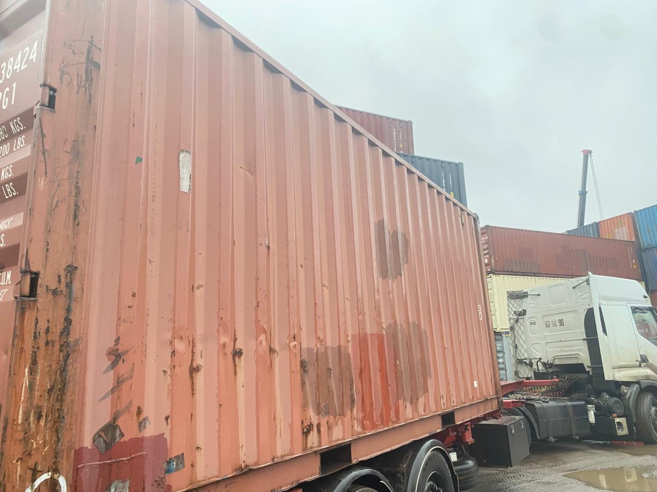 Морской контейнер TRLU9384244