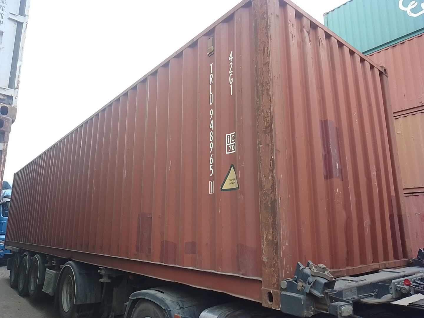 Морской контейнер TRLU9489651