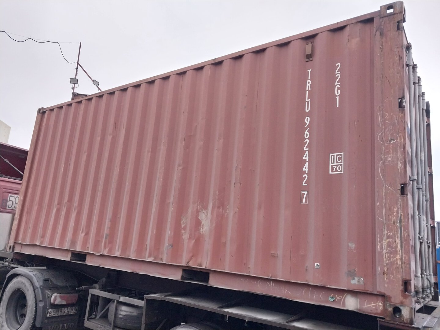 Морской контейнер TRLU9624427