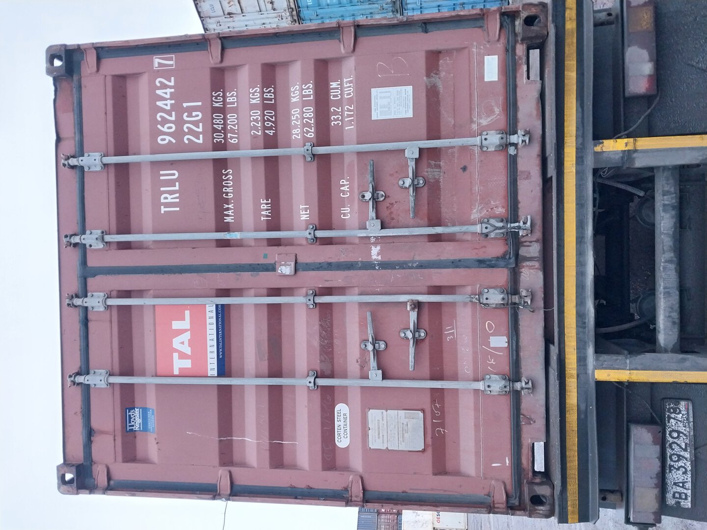 Морской контейнер TRLU9624427