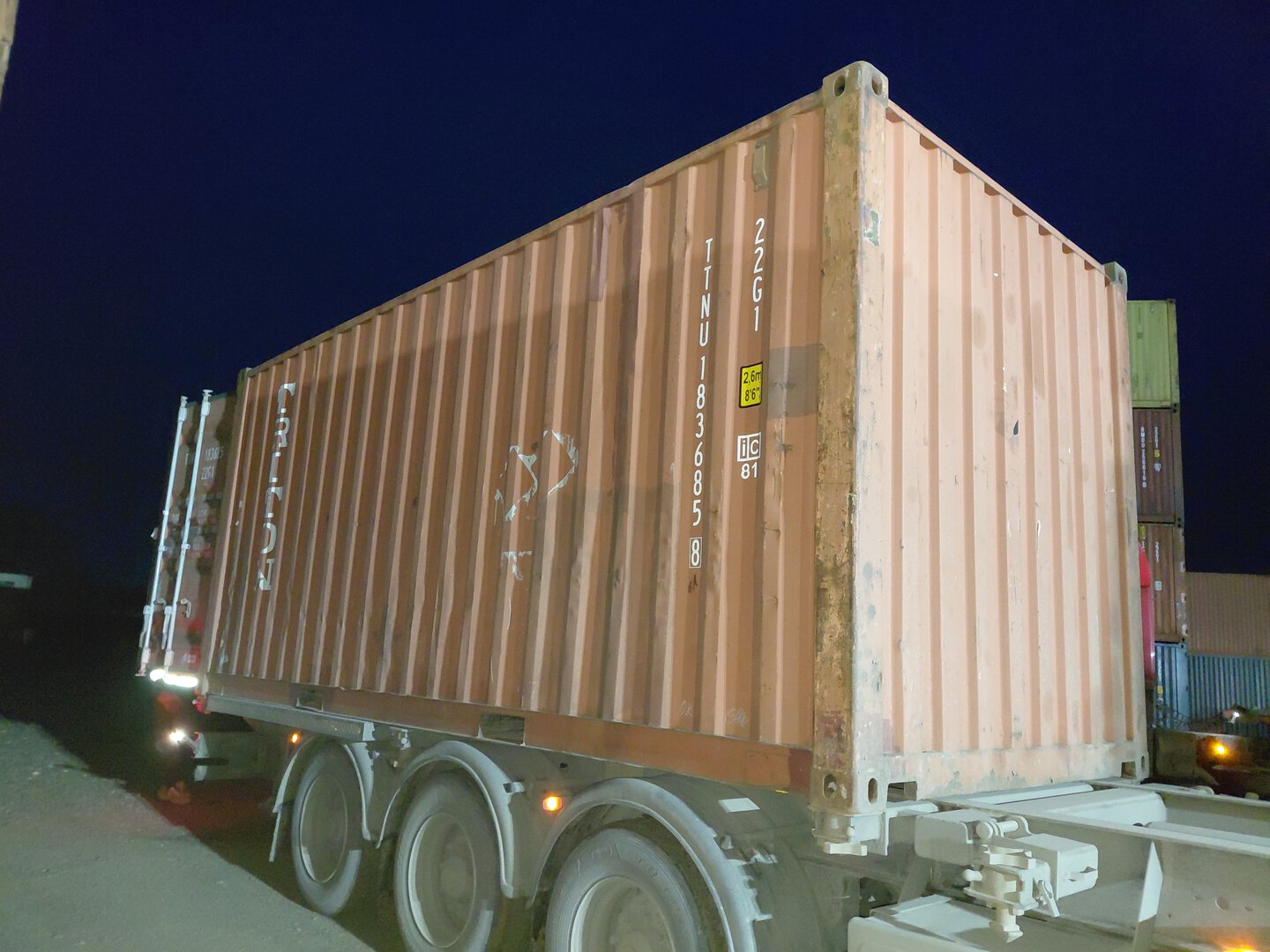 Морской контейнер TTNU1836858