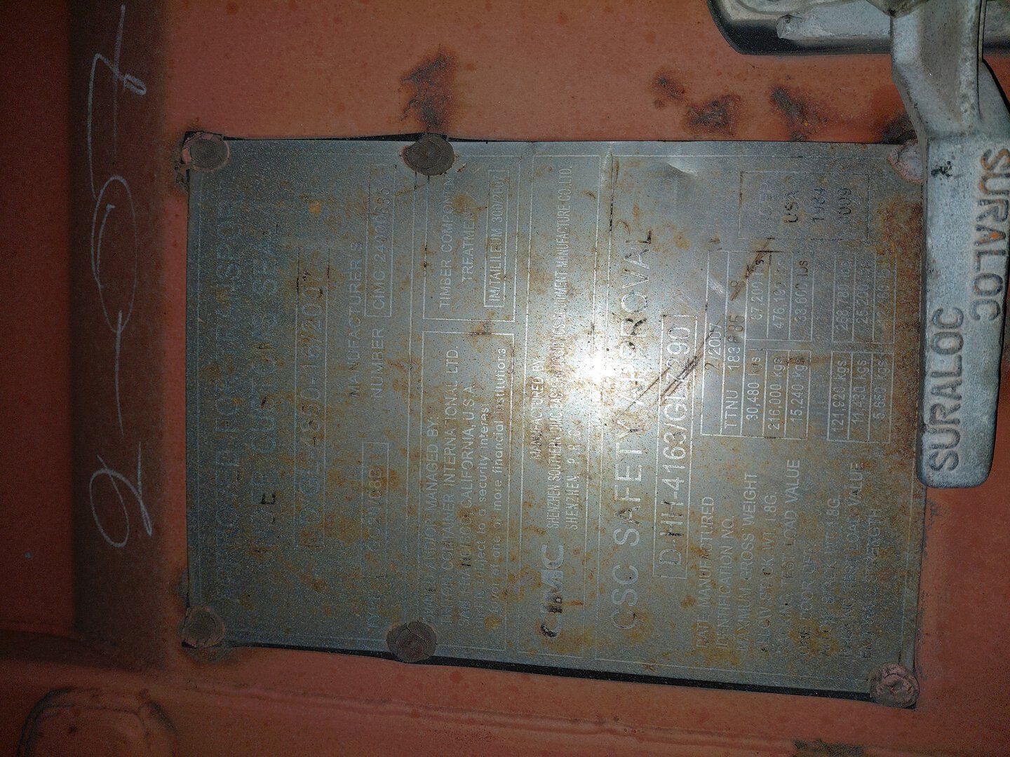 Морской контейнер TTNU1836858