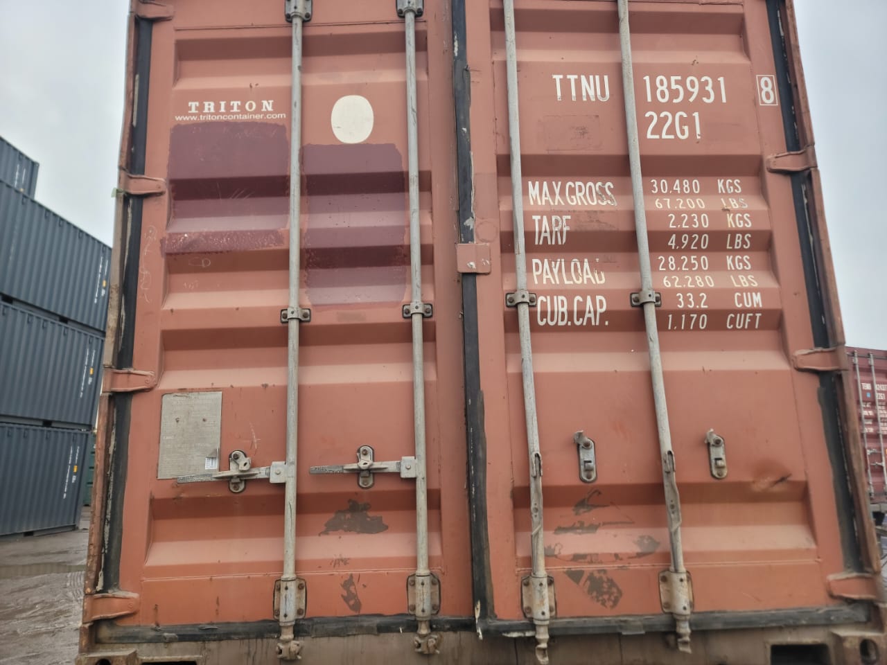Морской контейнер TTNU1859318