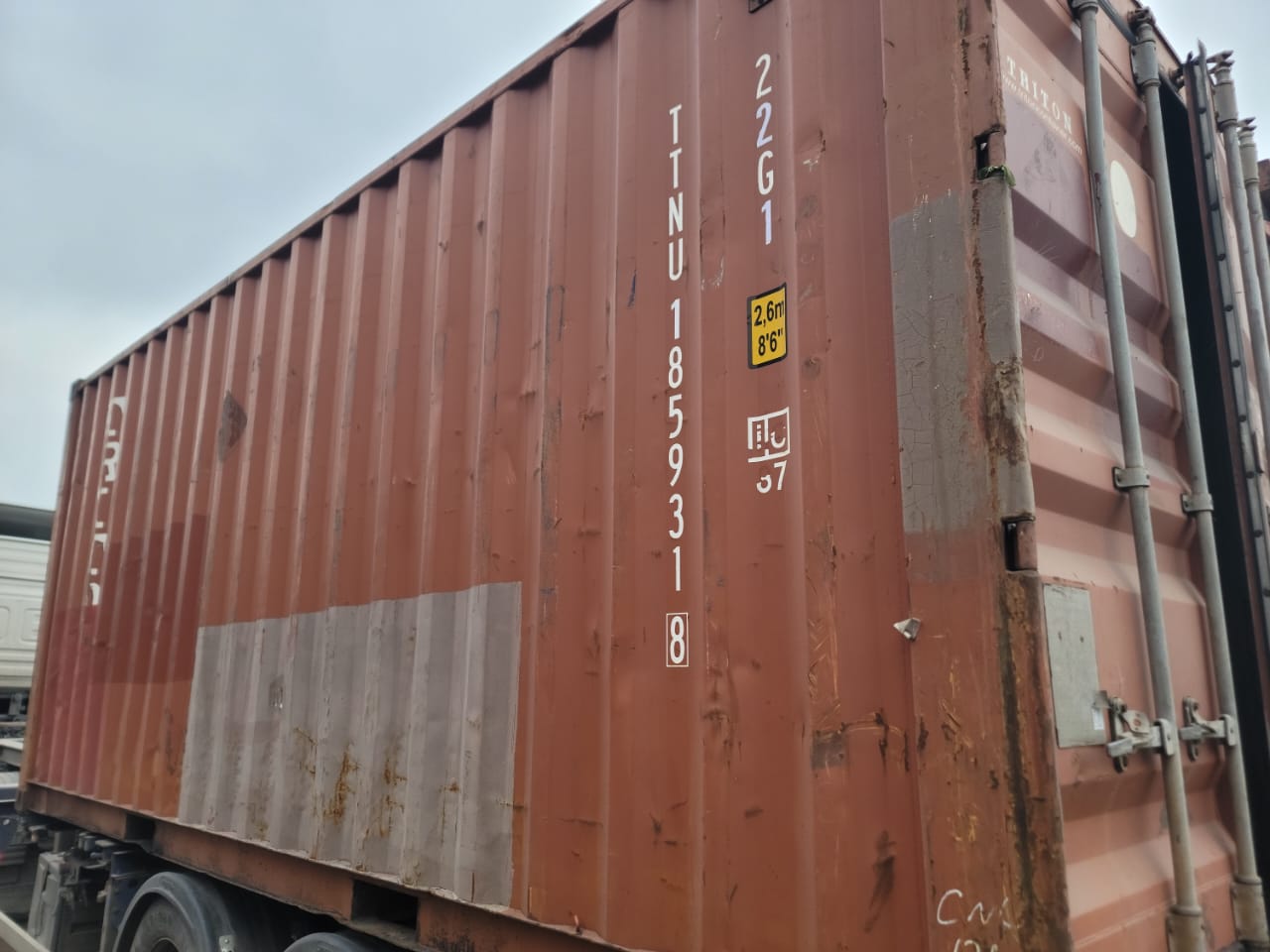 Морской контейнер TTNU1859318