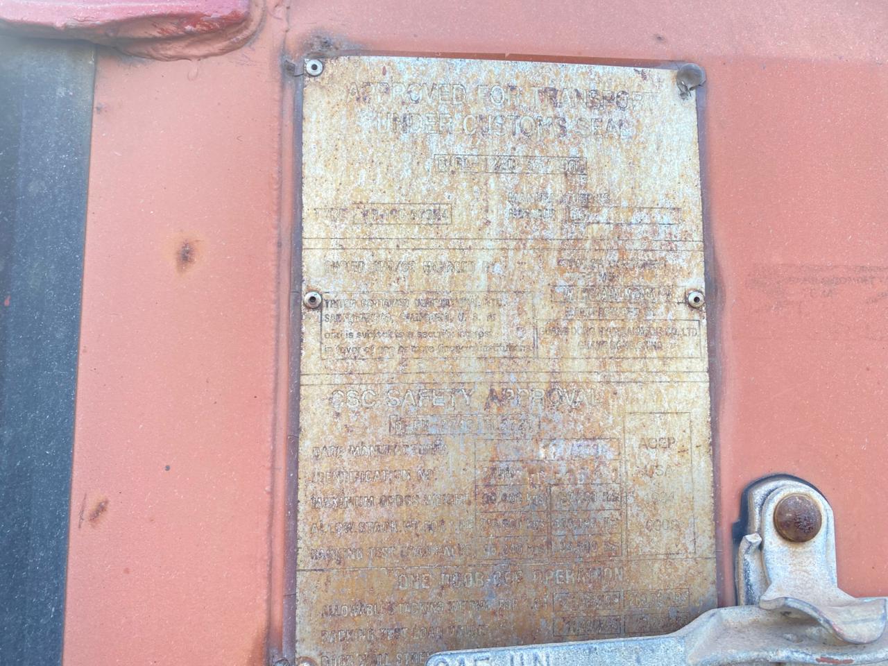 Морской контейнер TTNU3565061