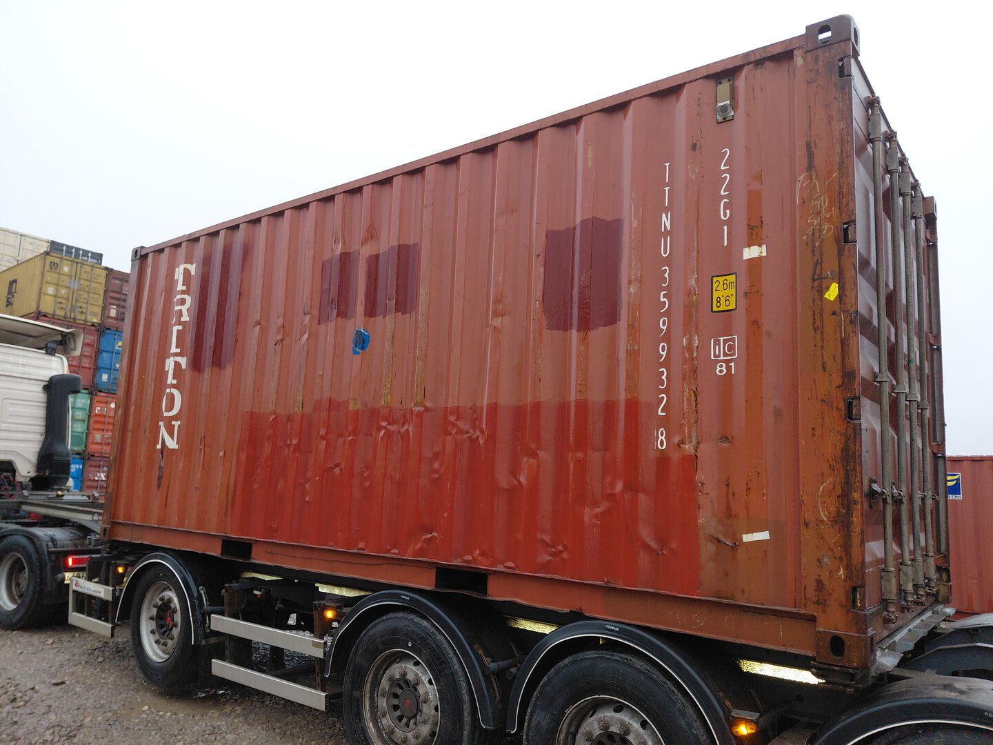 Морской контейнер TTNU3599328