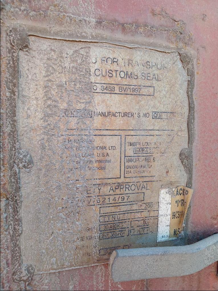 Морской контейнер TTNU4214117