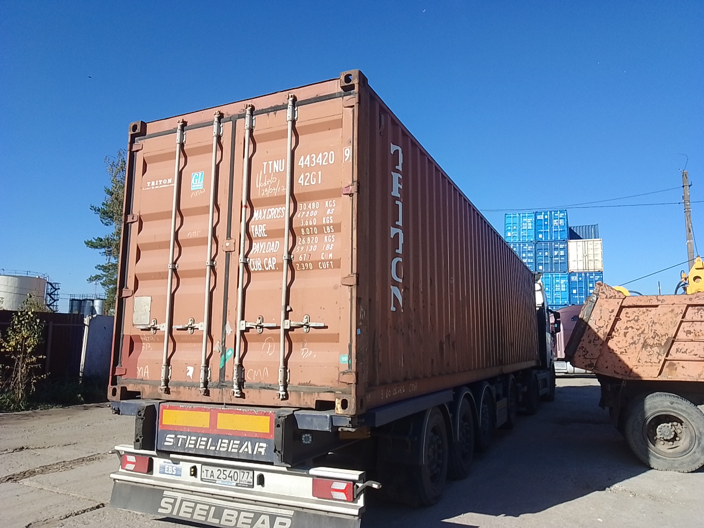 Морской контейнер TTNU4434209