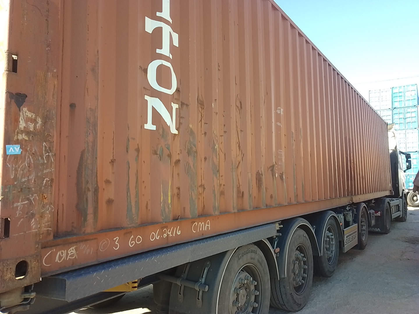 Морской контейнер TTNU4434209