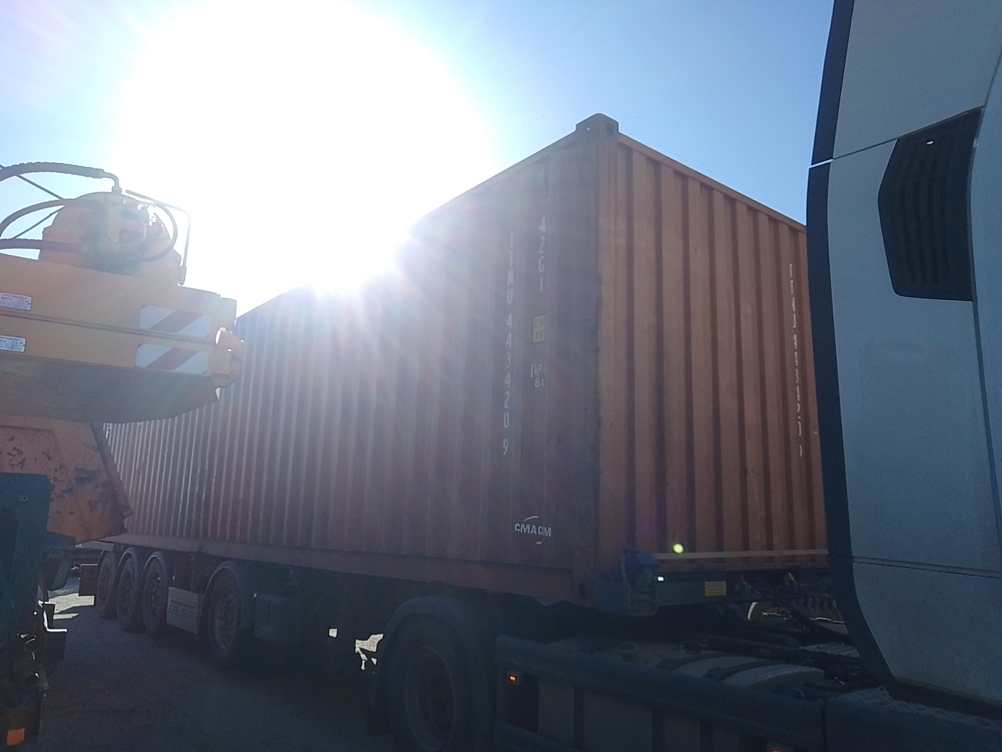 Морской контейнер TTNU4434209