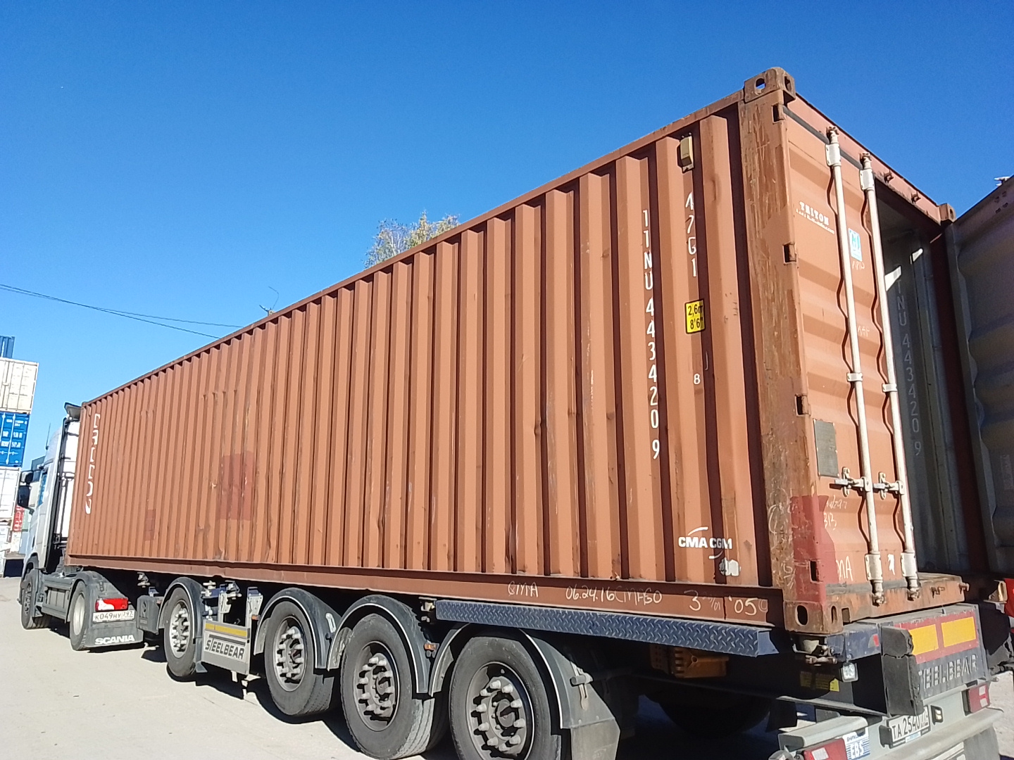 Морской контейнер TTNU4434209