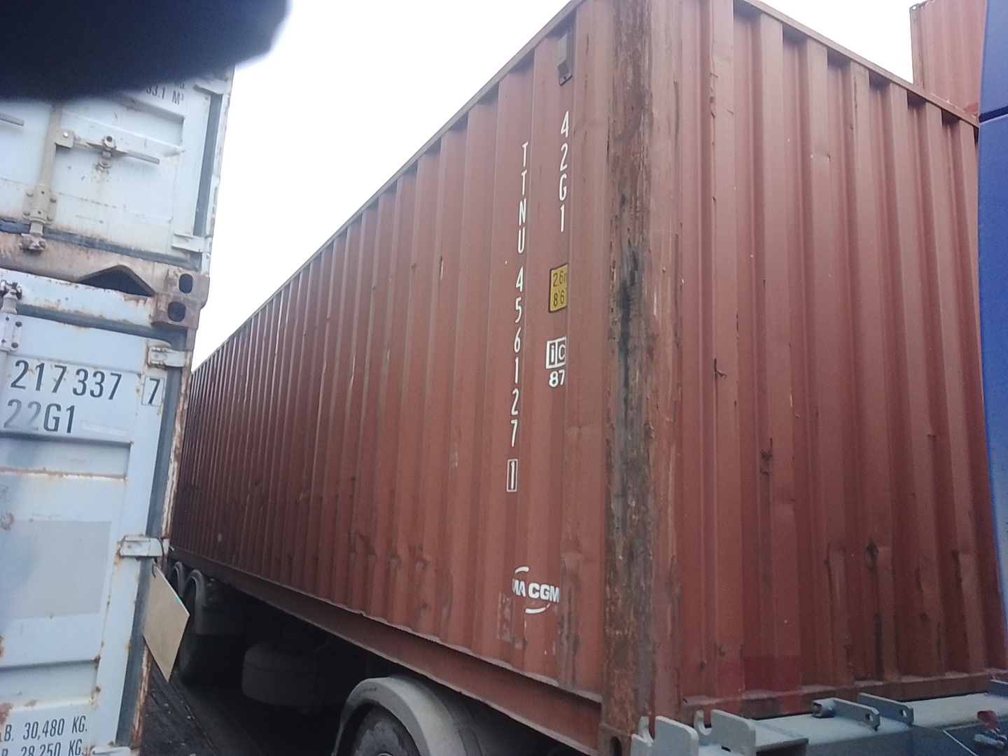 Морской контейнер TTNU4561271