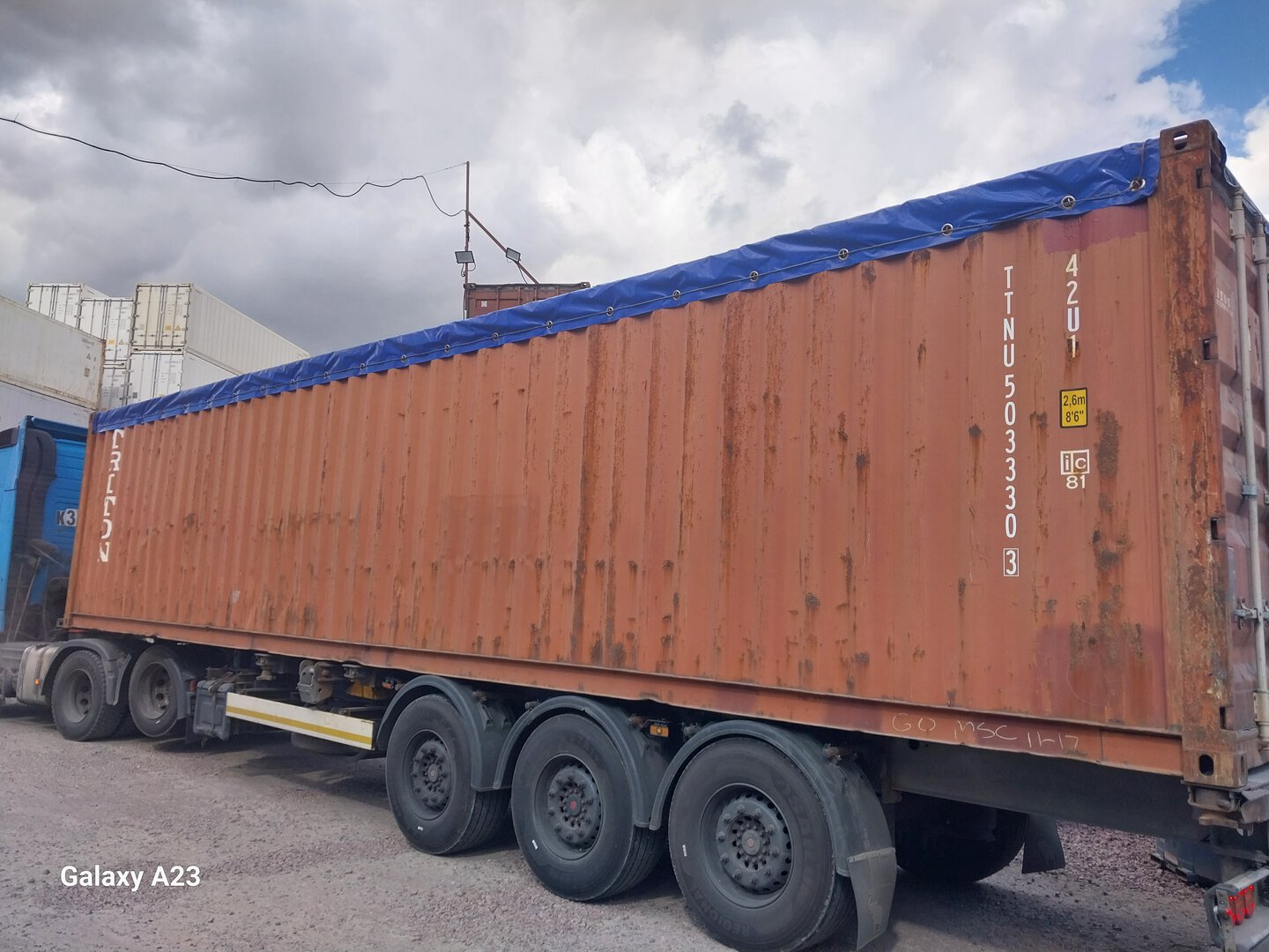 Морской контейнер TTNU5033303