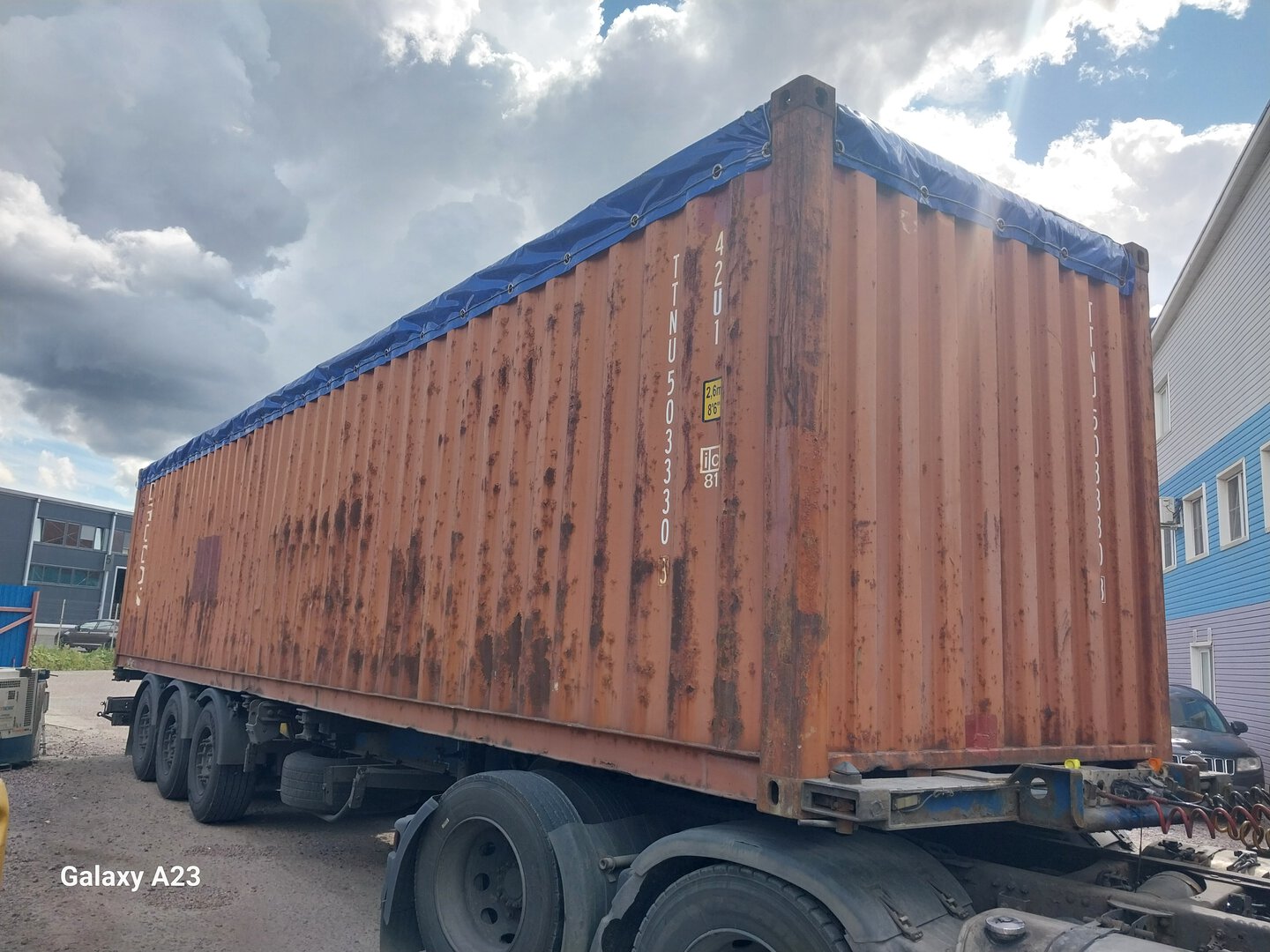 Морской контейнер TTNU5033303