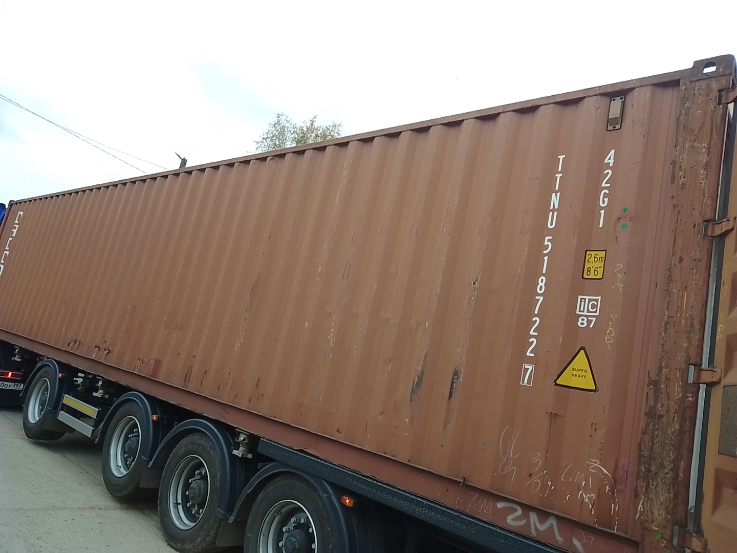 Морской контейнер TTNU5187227