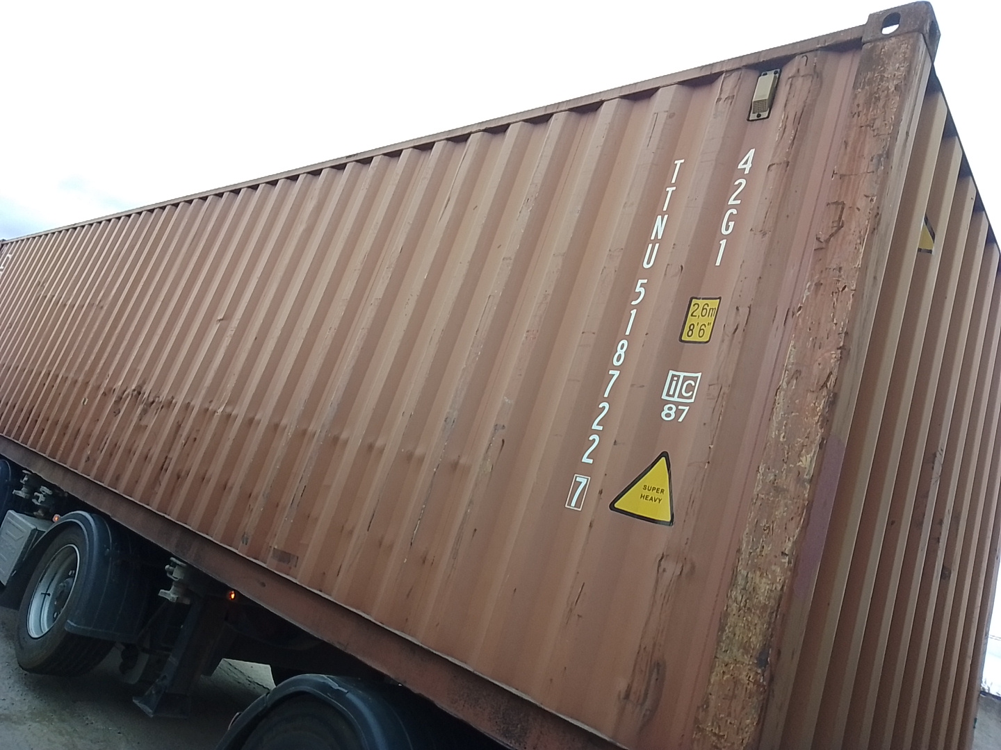 Морской контейнер TTNU5187227