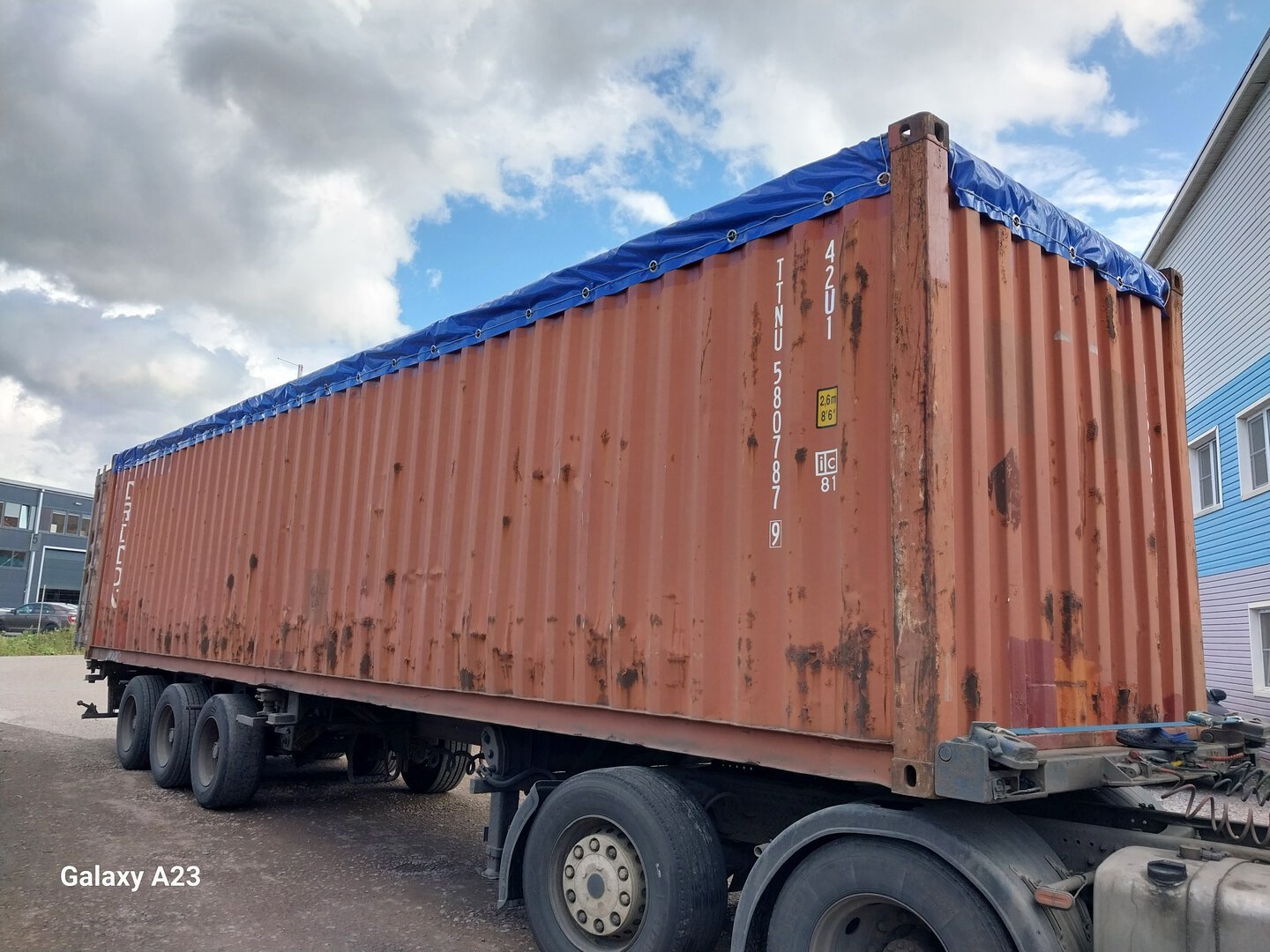 Морской контейнер TTNU5807879