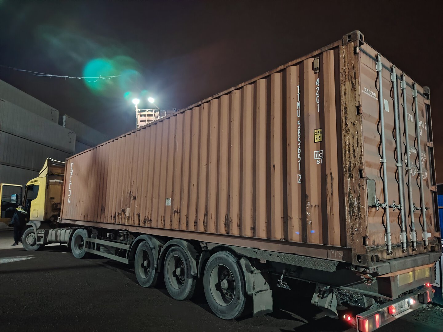 Морской контейнер TTNU5856512