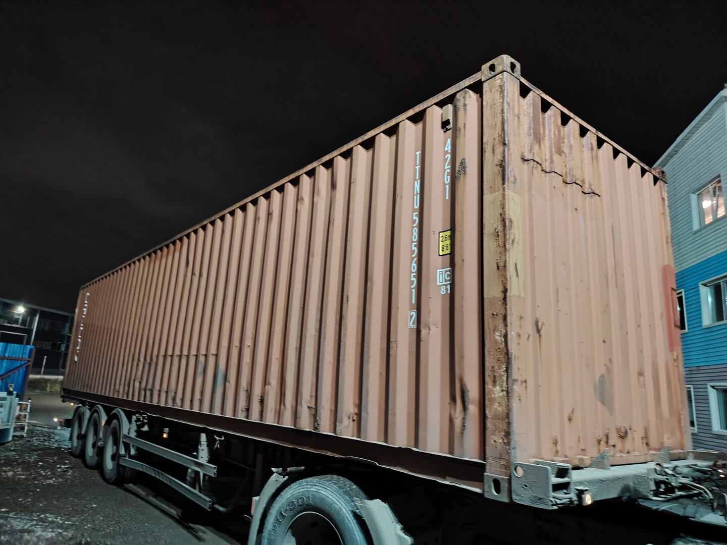 Морской контейнер TTNU5856512