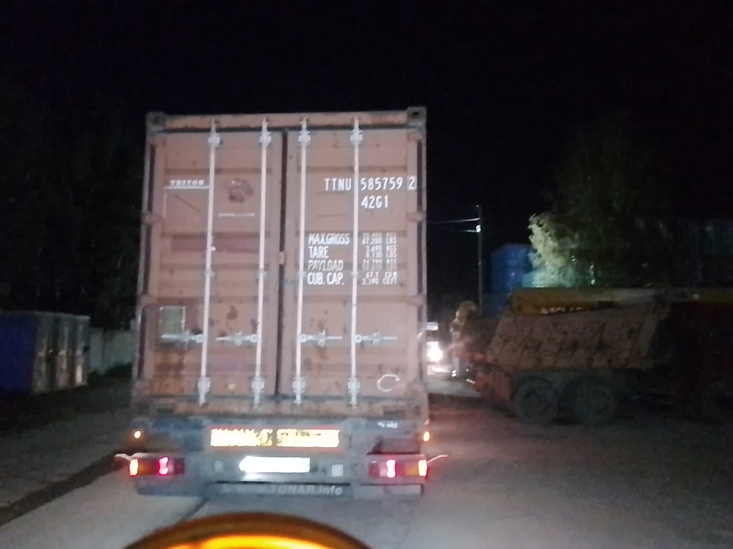 Морской контейнер TTNU5857592