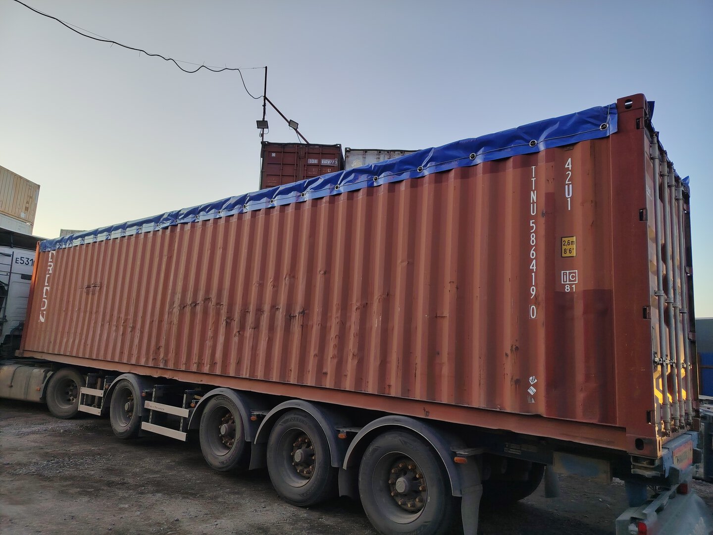 Морской контейнер TTNU5864190