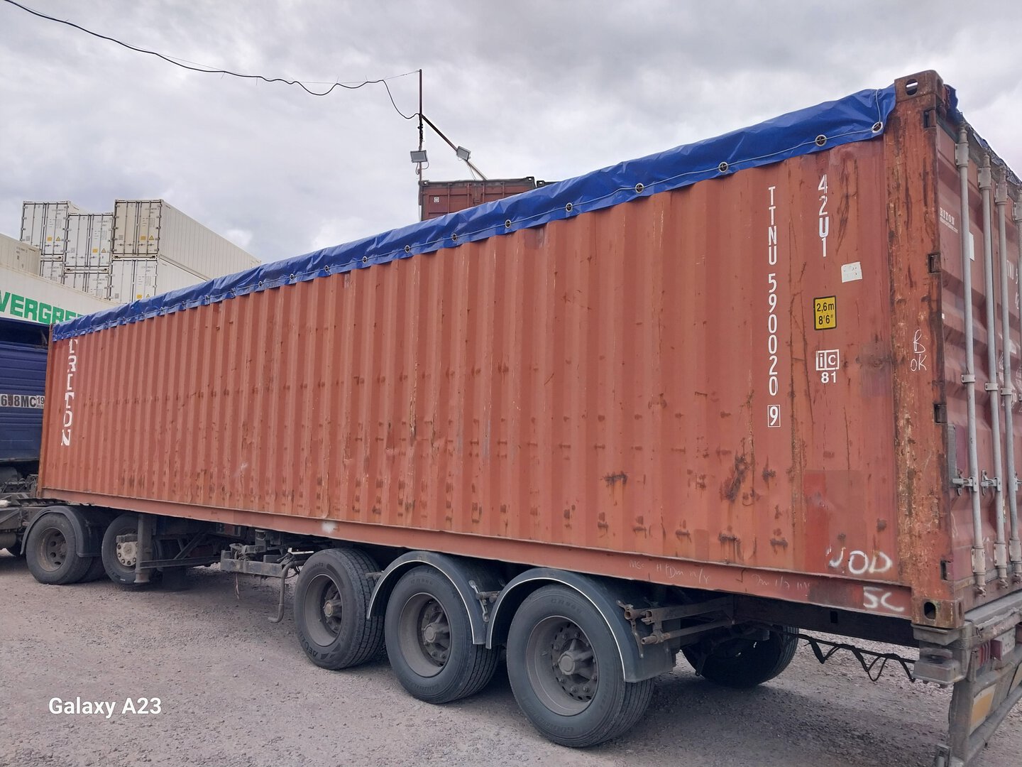 Морской контейнер TTNU5900209