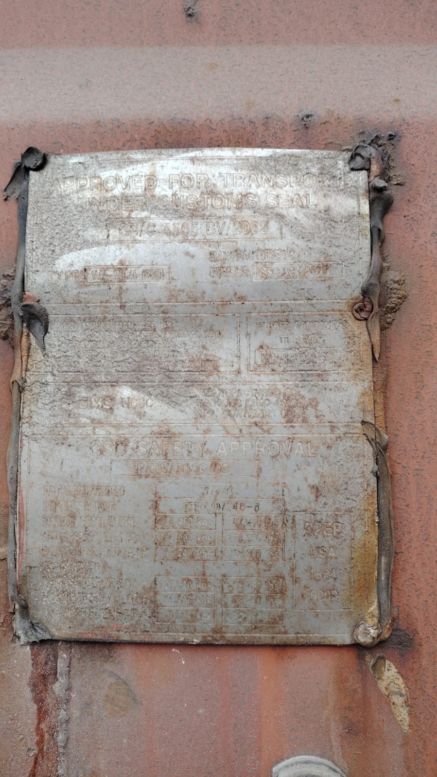 Морской контейнер TTNU9072463