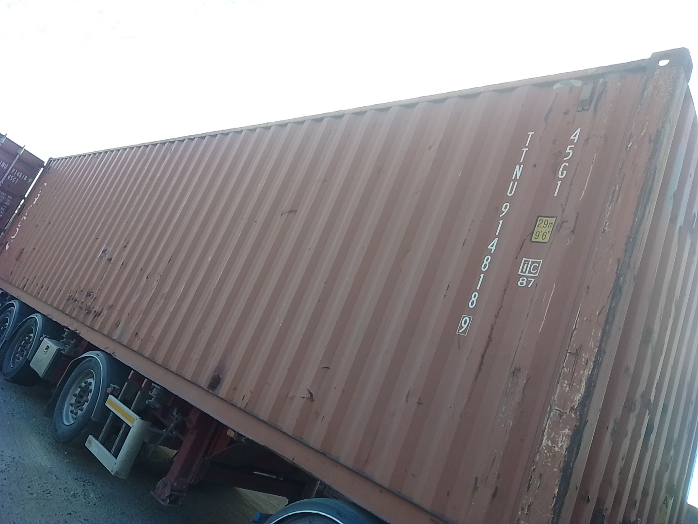 Морской контейнер TTNU9148189