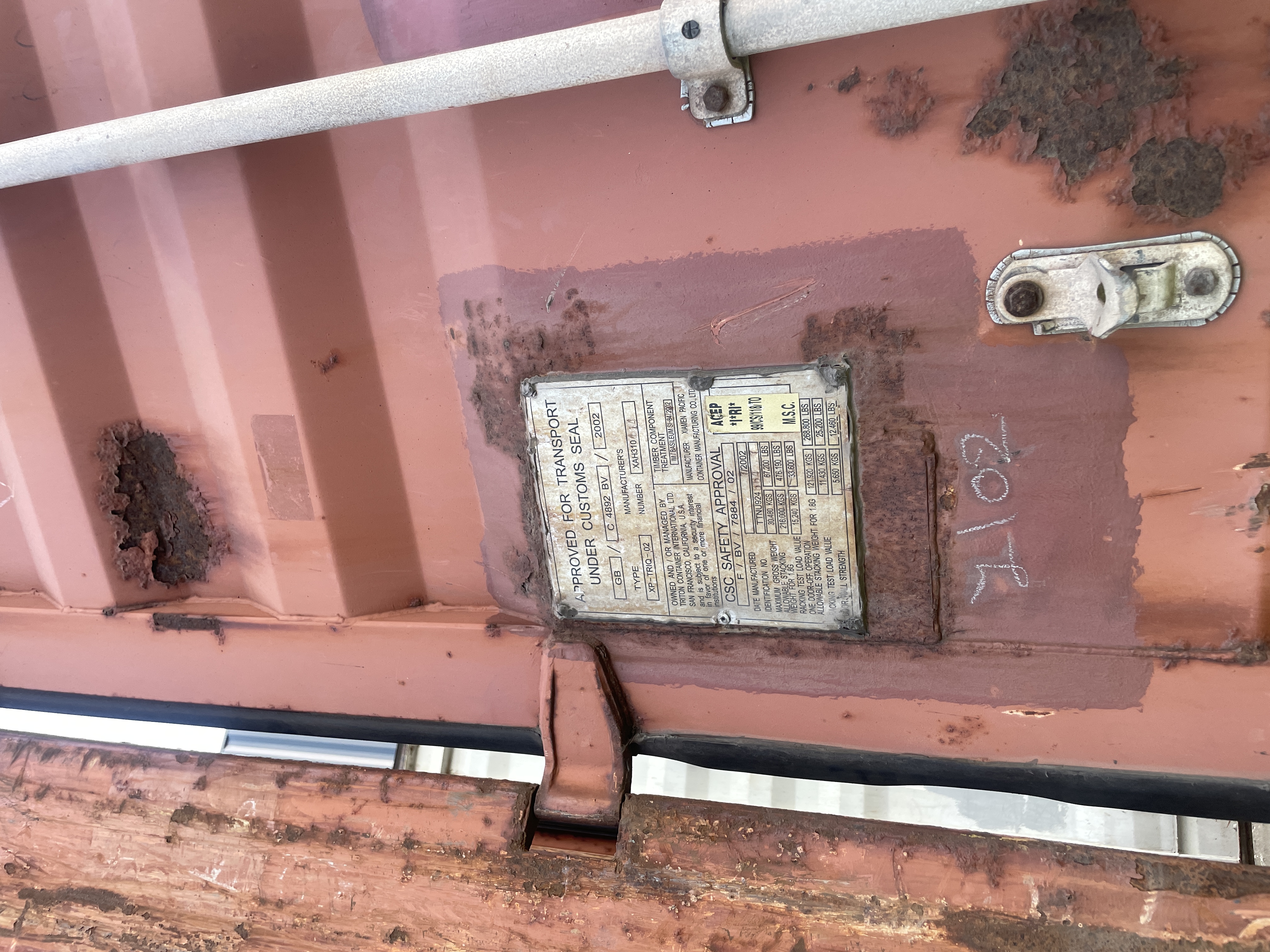 Морской контейнер TTNU9246647