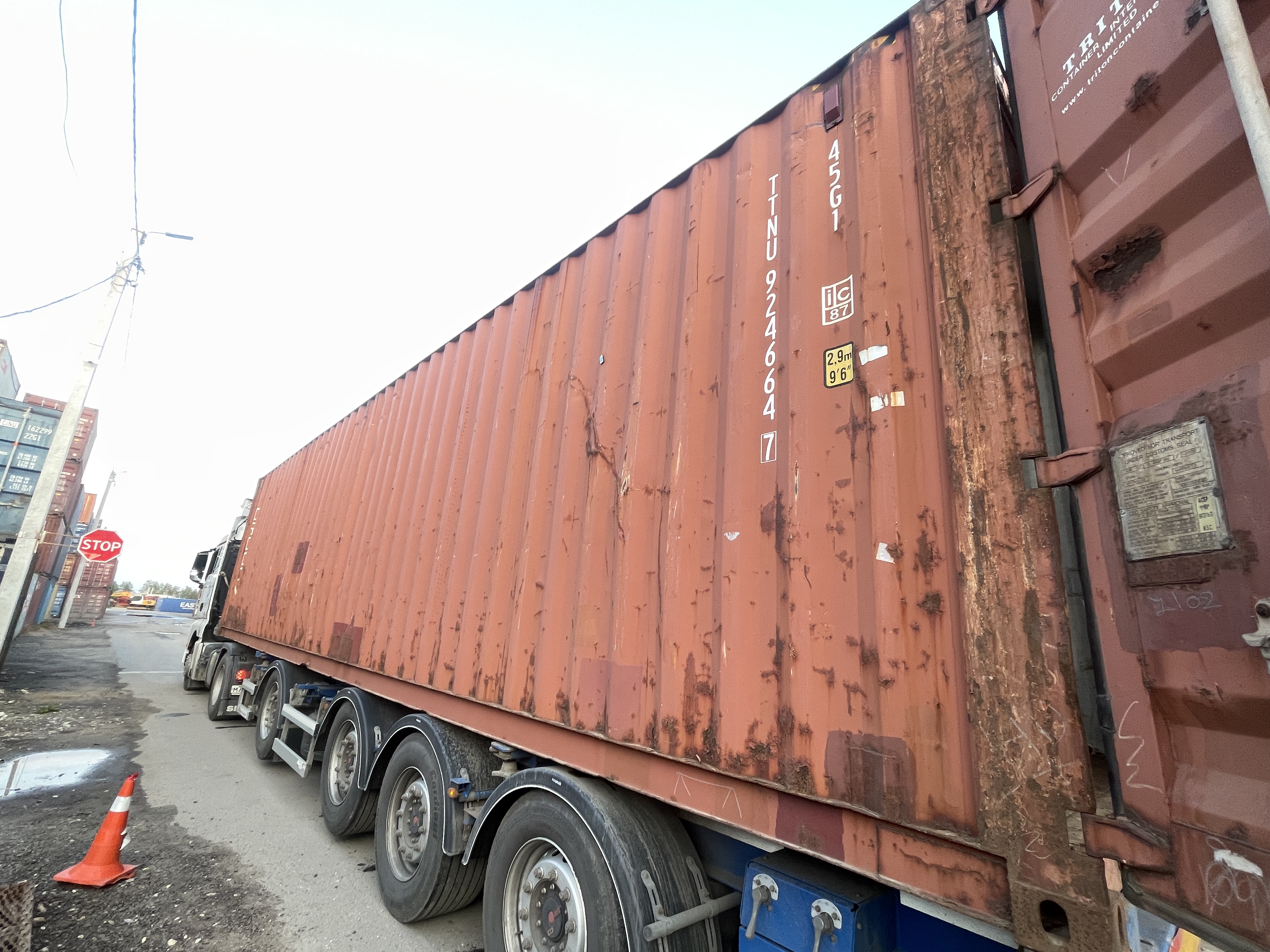 Морской контейнер TTNU9246647