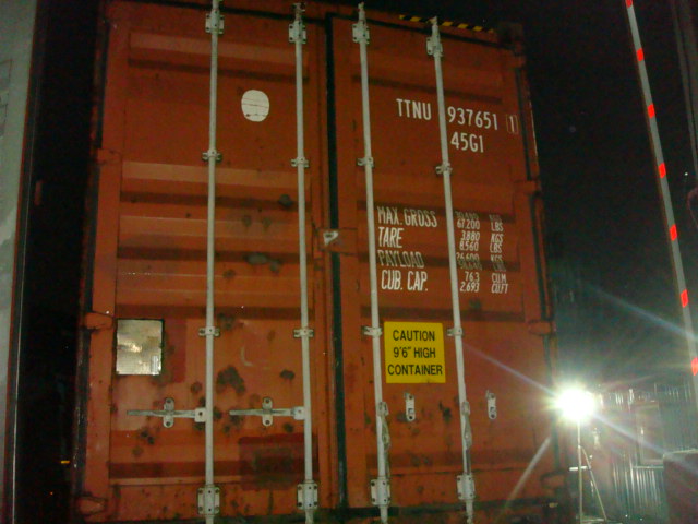 Морской контейнер TTNU9376511