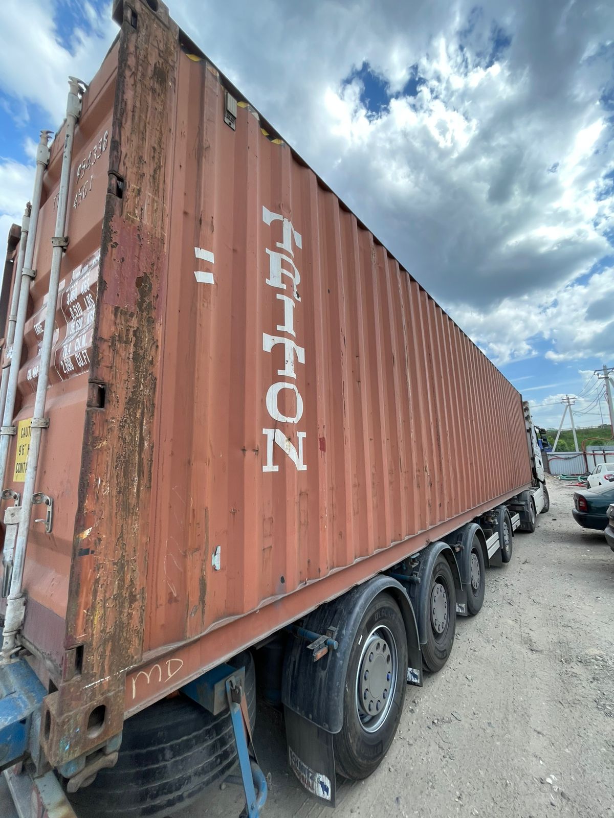 Морской контейнер TTNU9543389