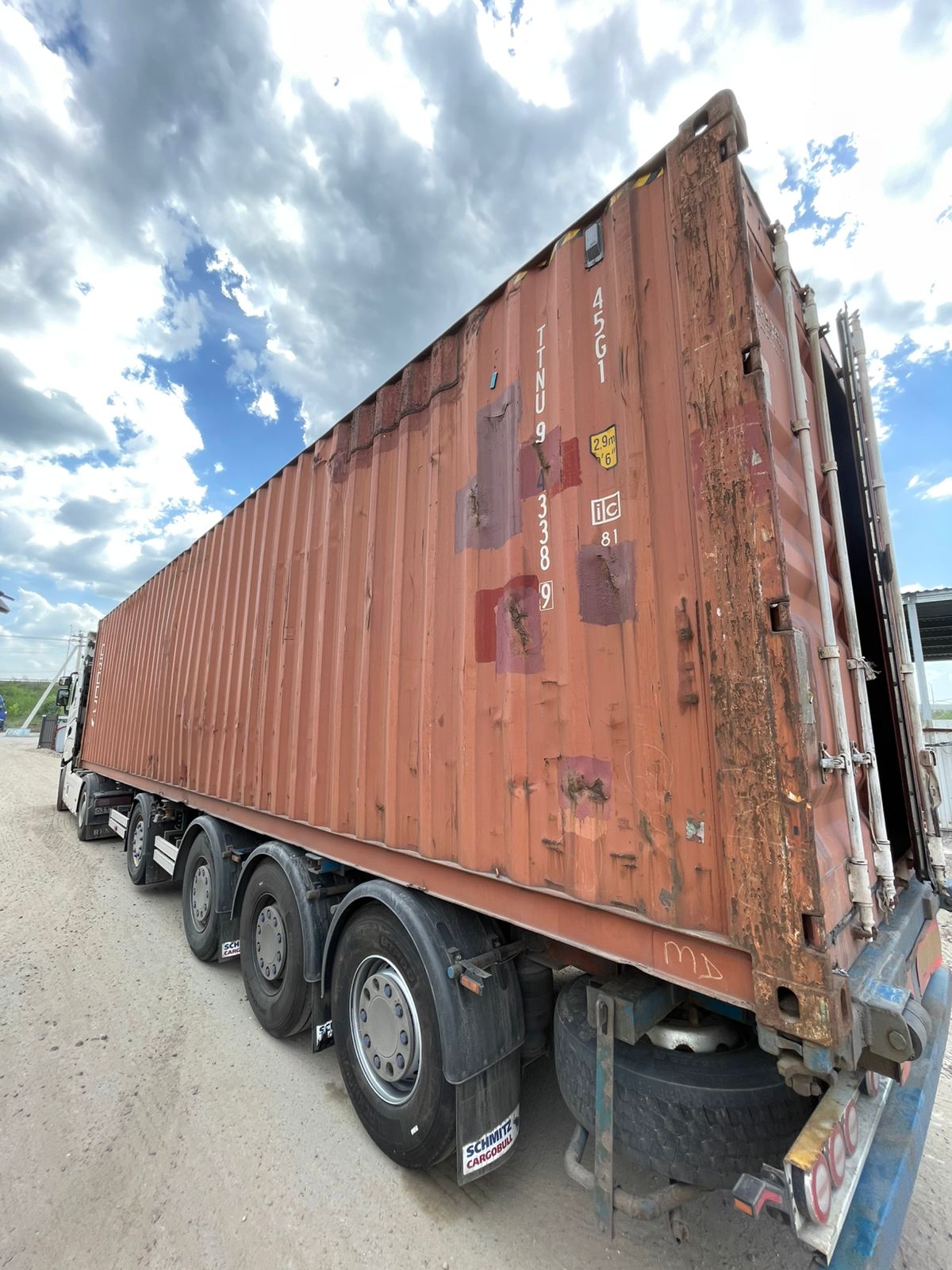 Морской контейнер TTNU9543389