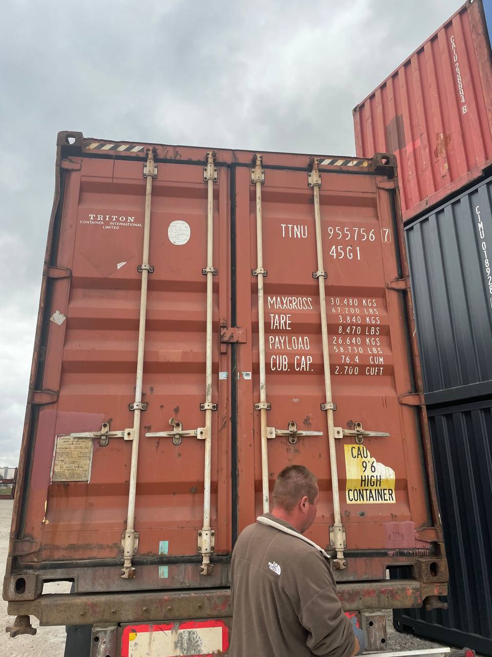Морской контейнер TTNU9557567