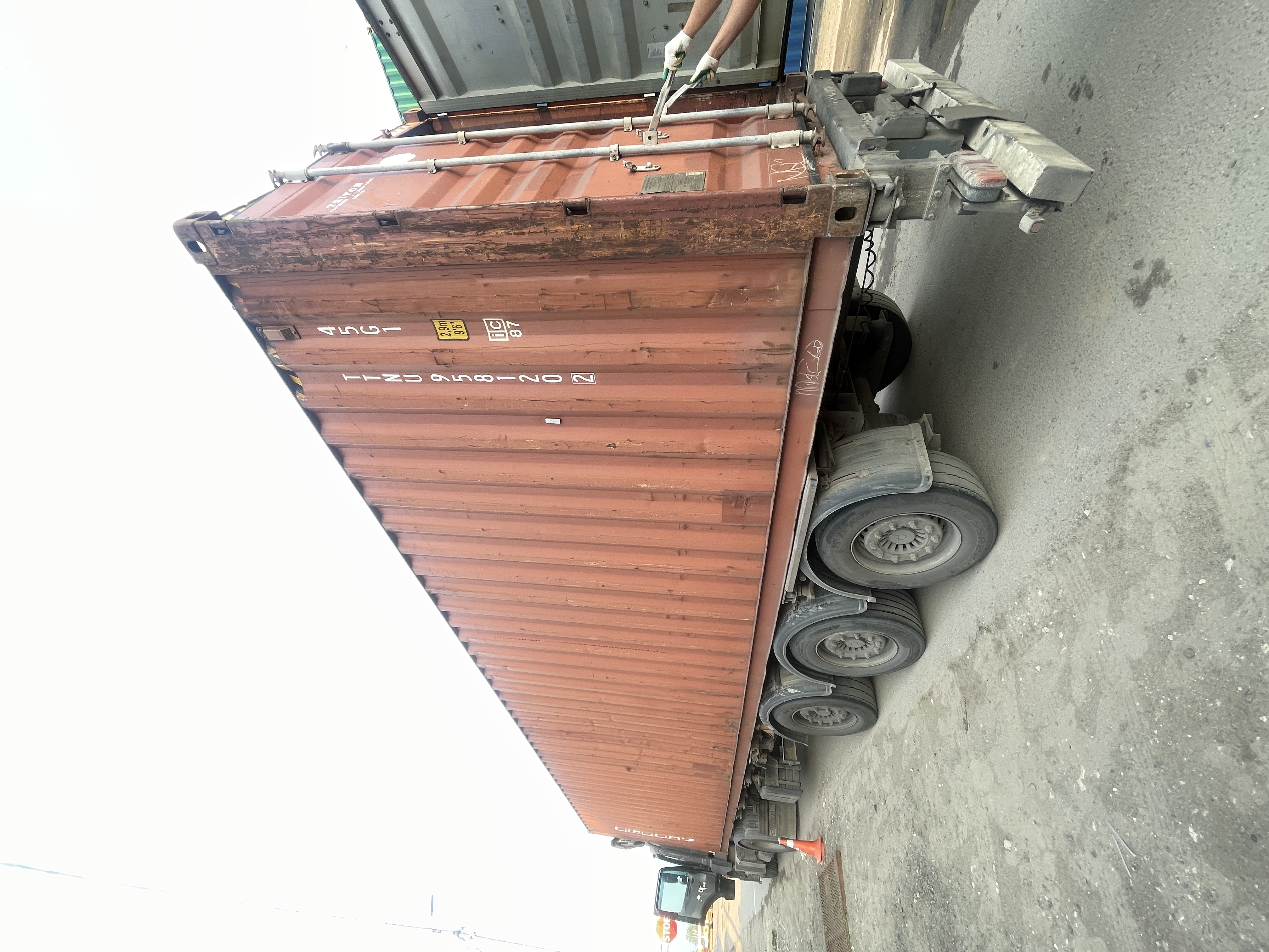 Морской контейнер TTNU9581202