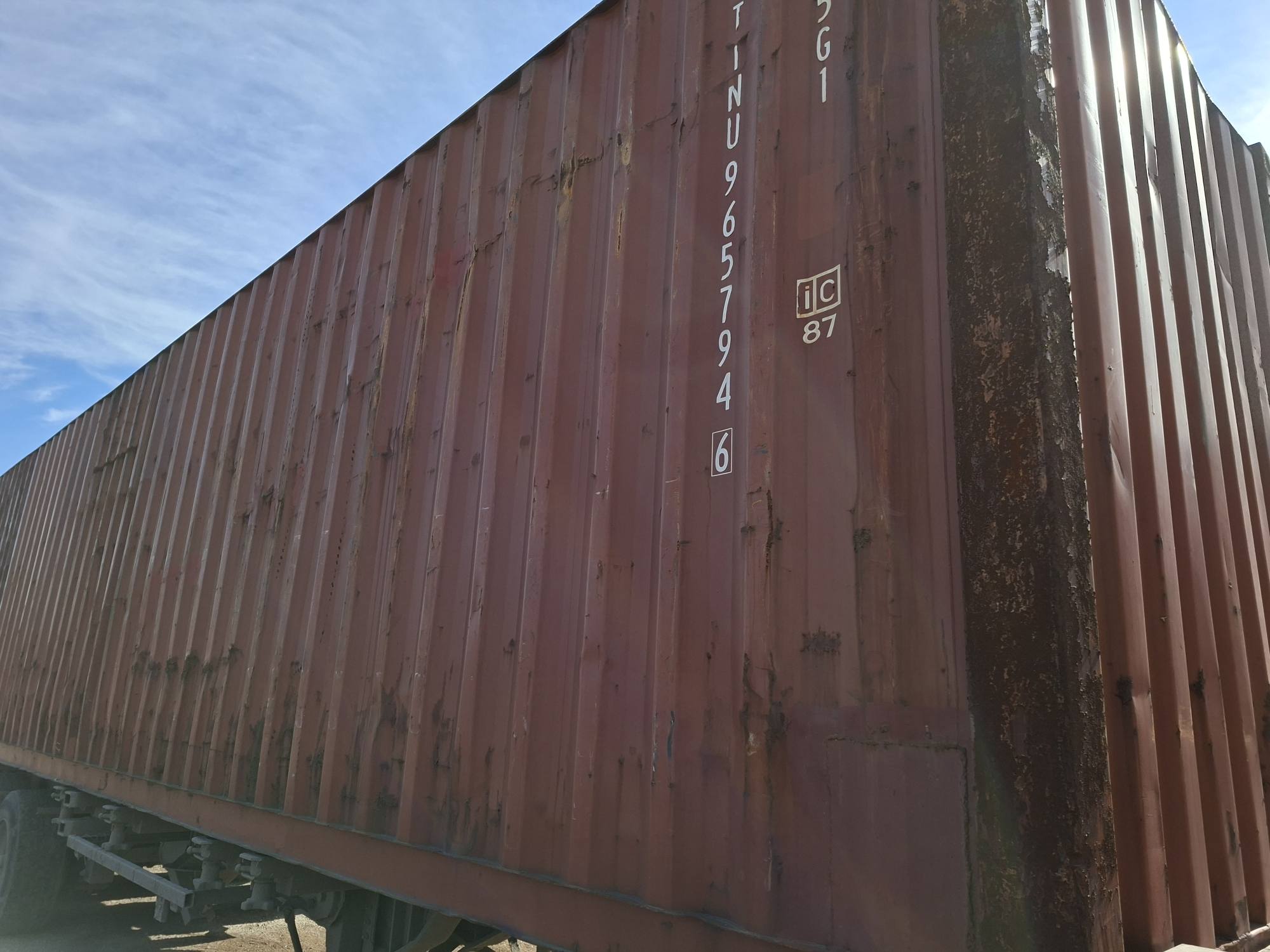 Морской контейнер TTNU9657946