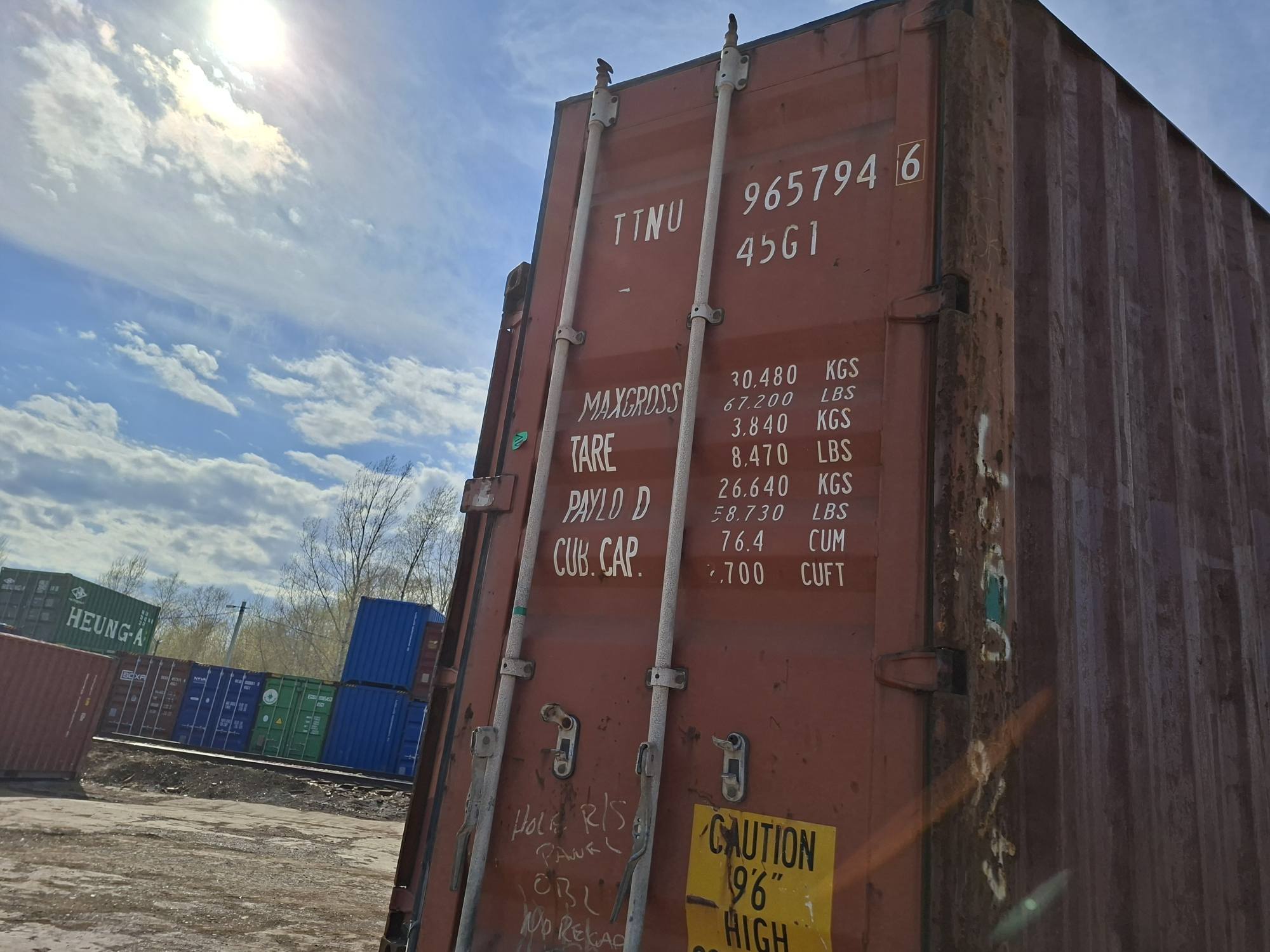 Морской контейнер TTNU9657946