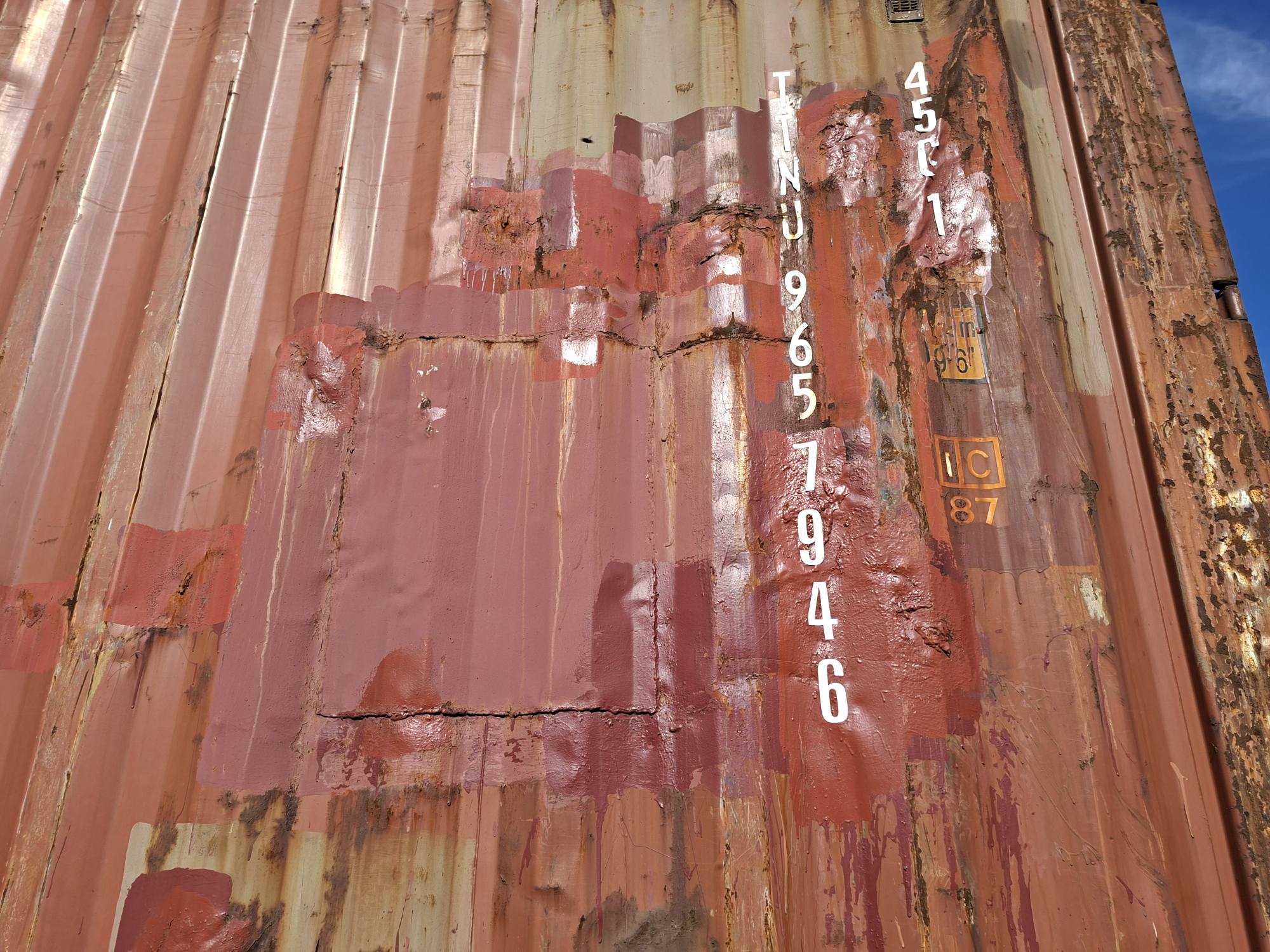 Морской контейнер TTNU9657946