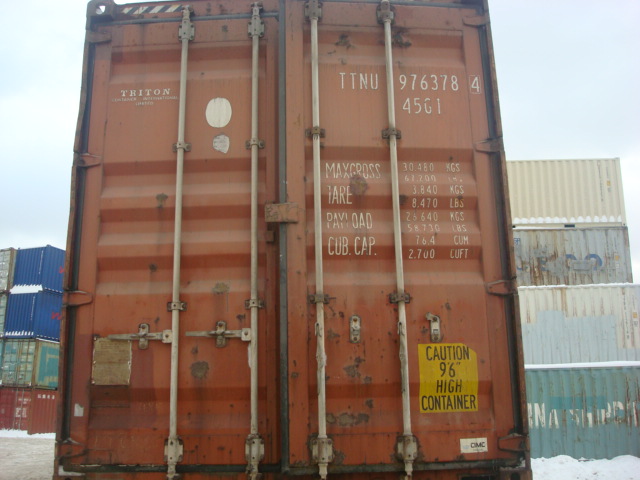 Морской контейнер TTNU9763784