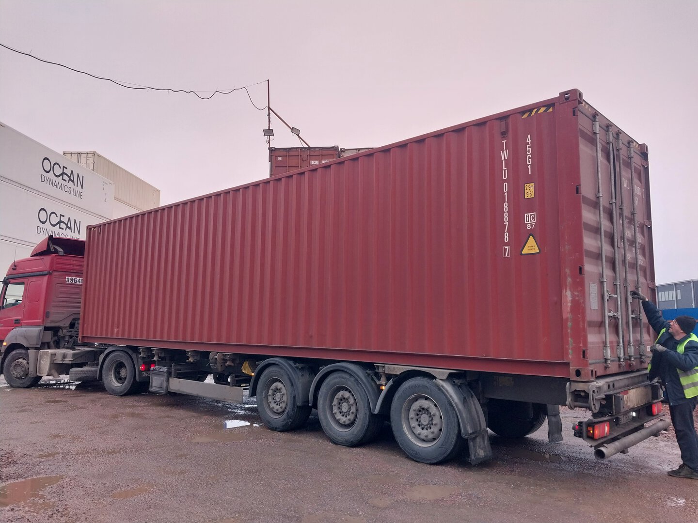 Морской контейнер TWLU0188787