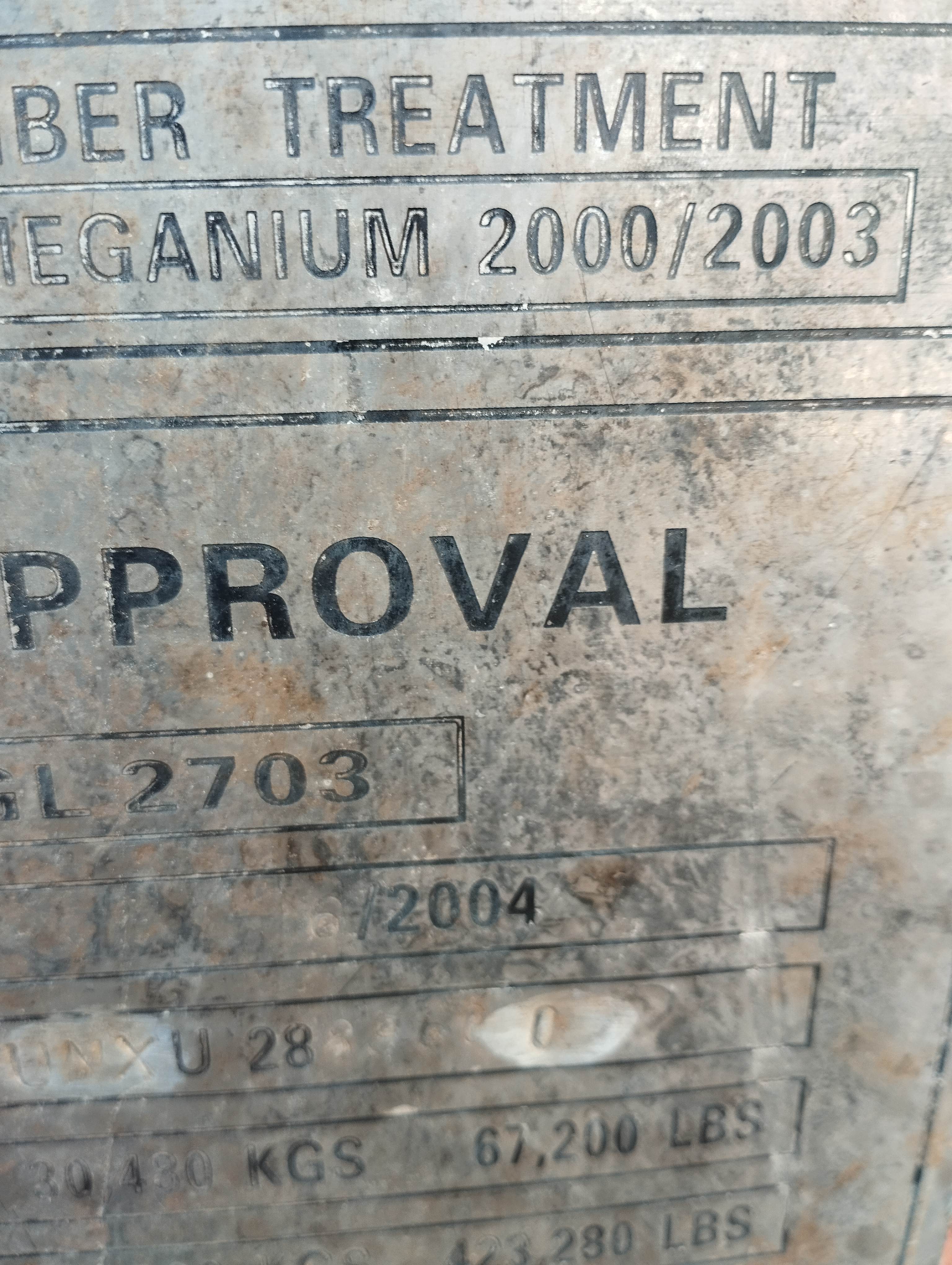 Морской контейнер UNXU2889600